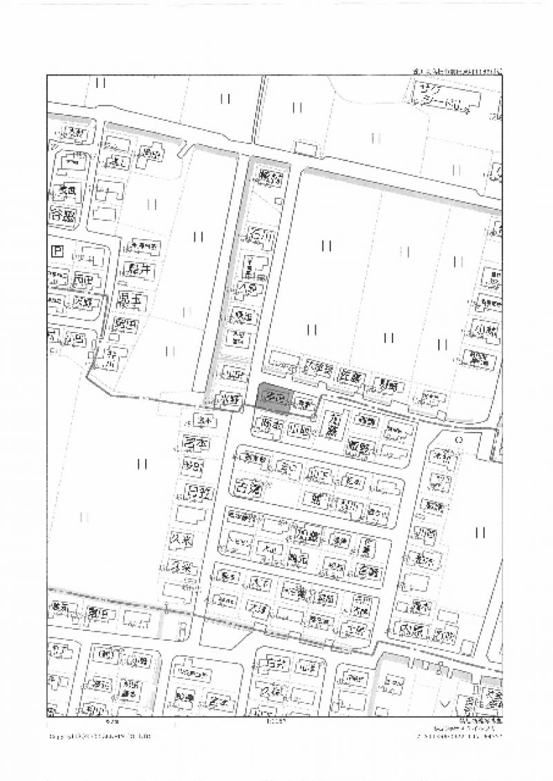 高松市前田東町 売土地の区画図