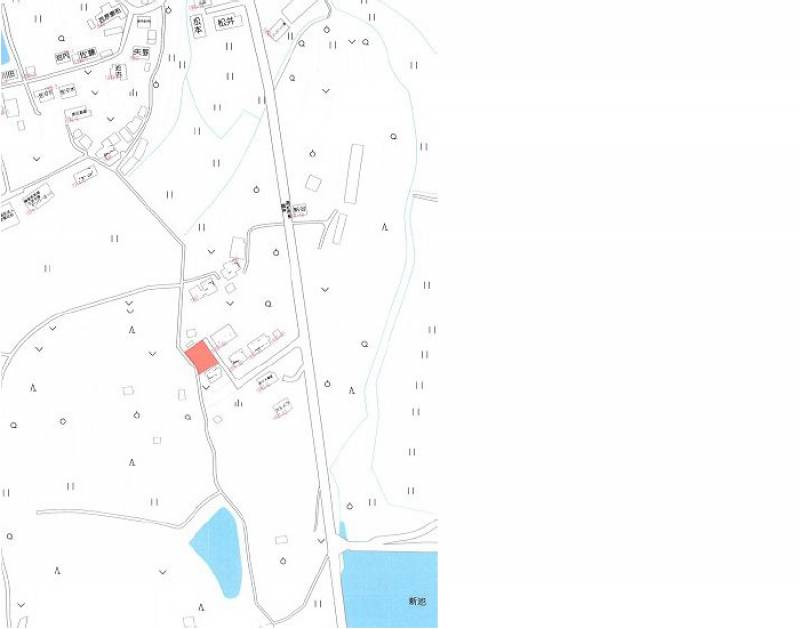 高松市川島東町 売土地の区画図