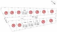 高知市長浜　１３４３番１ １２号地 高知市長浜  １２号地の区画図