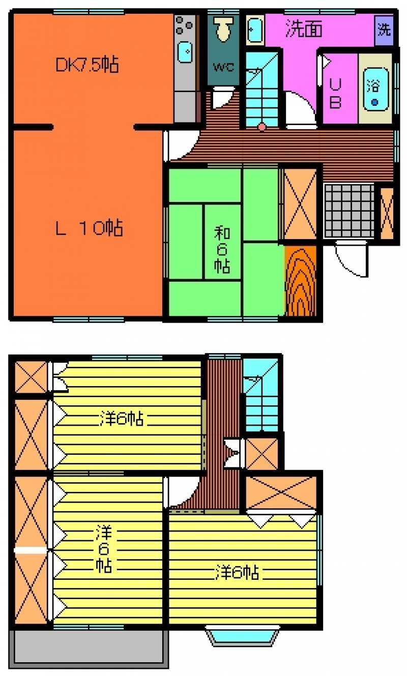 さぬき市造田野間田 一戸建 の間取り画像