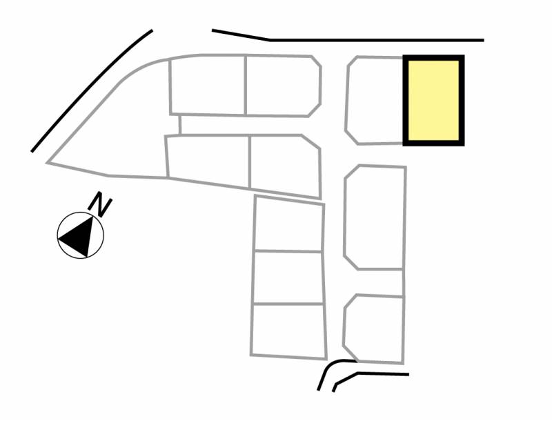 丸亀市垂水町 メリットタウン垂水金竹4号地の区画図