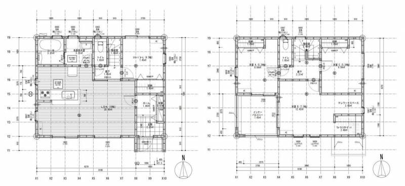 高松市太田上町 一戸建 LIVELE GARDEN.S 高松市太田上町第二 ２号棟２号棟の間取り画像