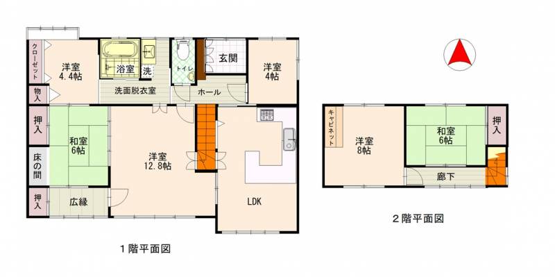 高松市木太町 一戸建 の間取り画像