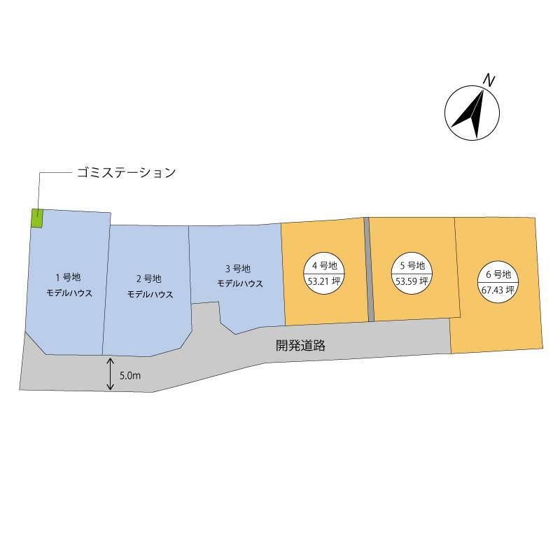 仲多度郡琴平町榎井 の区画図