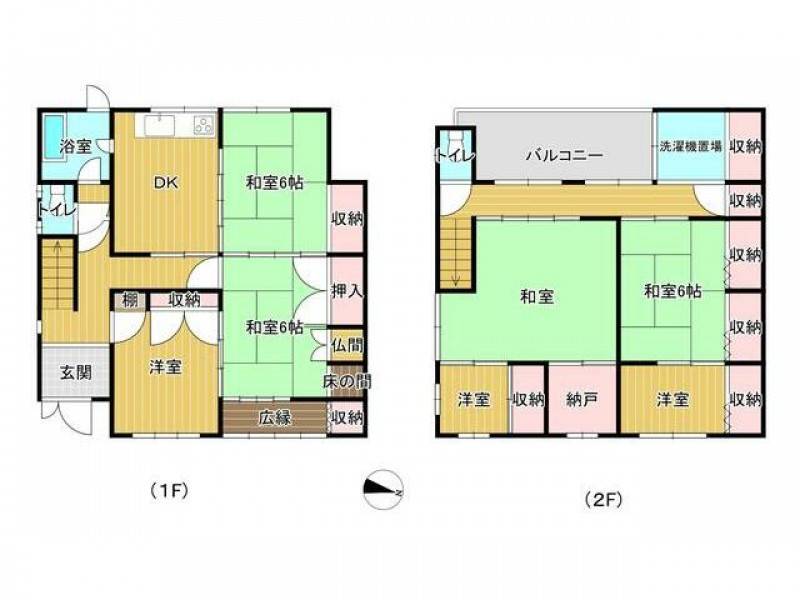 仲多度郡琴平町榎井 一戸建 の間取り画像