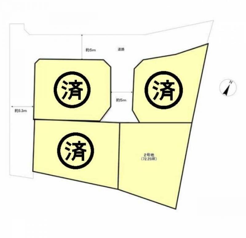 仲多度郡まんのう町吉野 の区画図