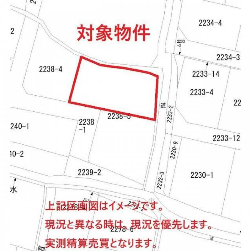 木田郡三木町池戸 の区画図