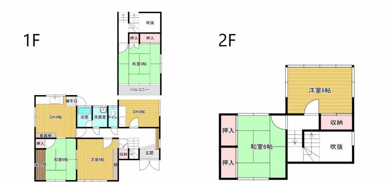 高松市牟礼町大町 一戸建 の間取り画像