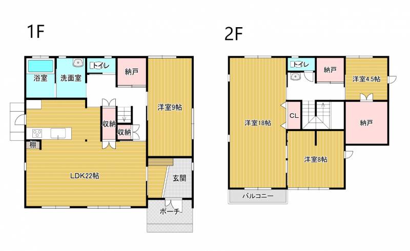 高松市木太町 一戸建 の間取り画像