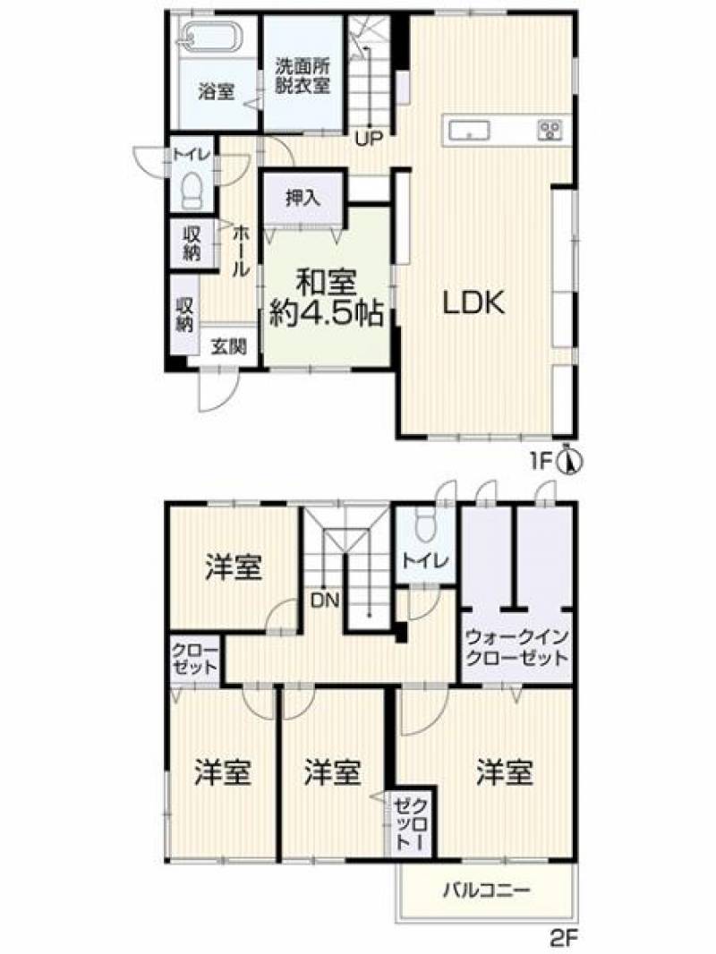 高松市三谷町 一戸建 セキスイハイムの家の間取り画像