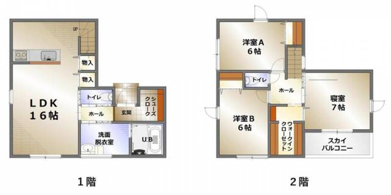 高松市木太町 一戸建 の間取り画像