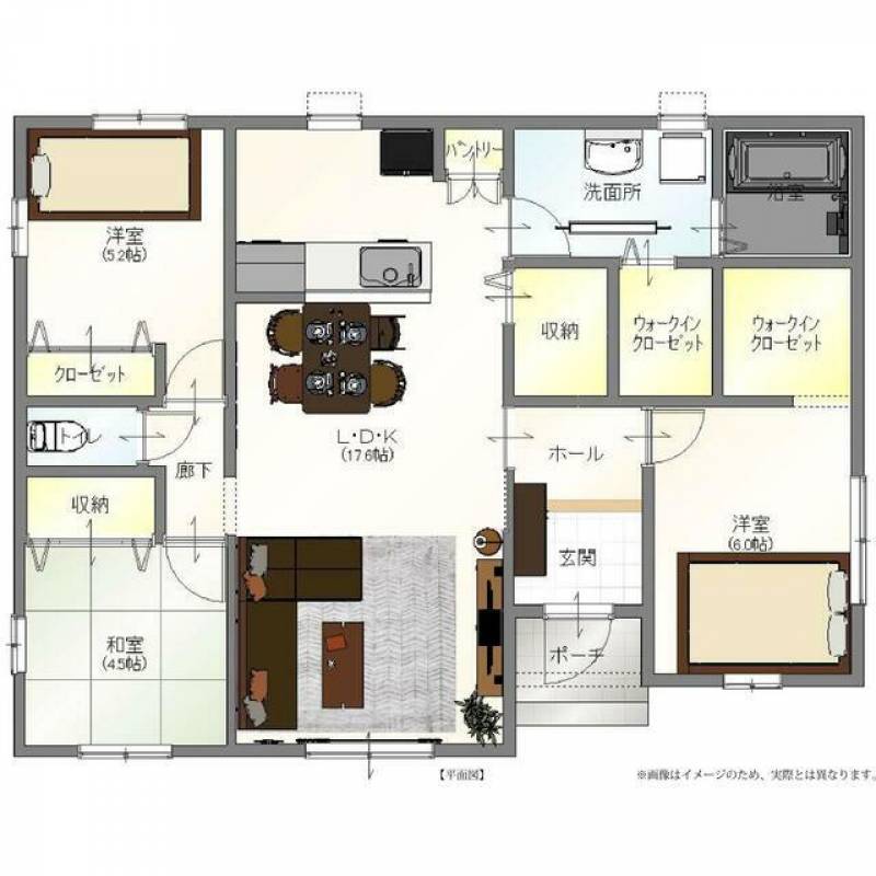 高松市円座町 一戸建 の間取り画像