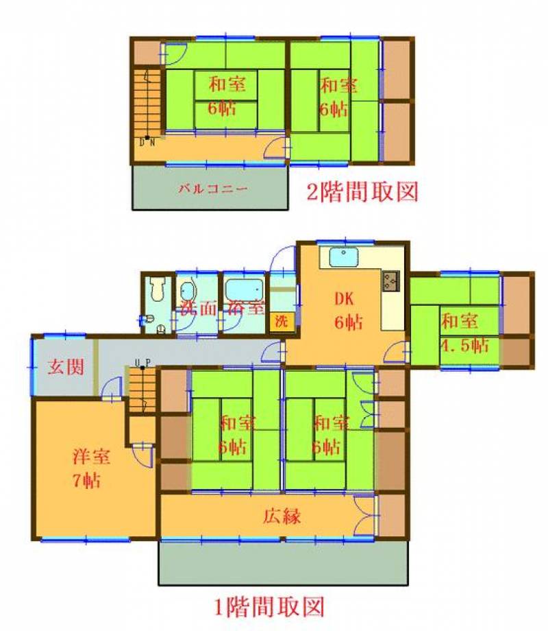 高松市高松町 一戸建 の間取り画像