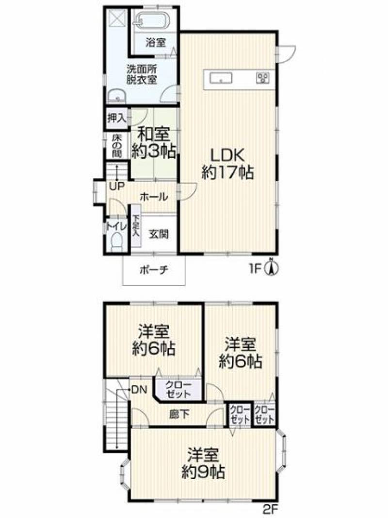 高松市高松町 一戸建 の間取り画像