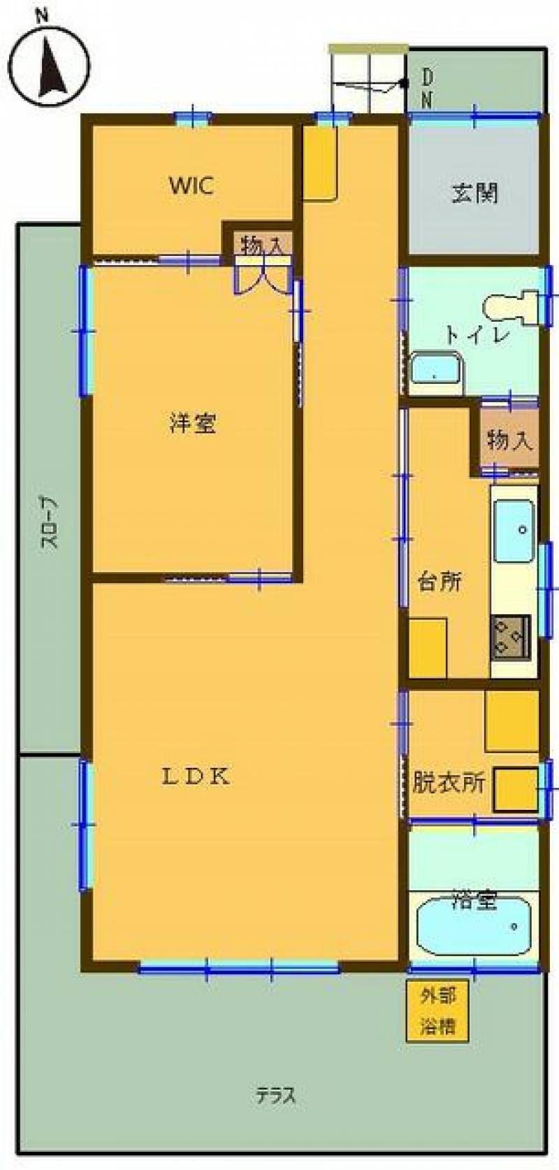 高松市川島東町 一戸建 の間取り画像