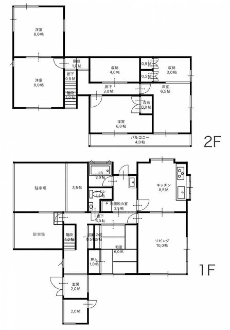 高松市香川町川東上 一戸建 の間取り画像