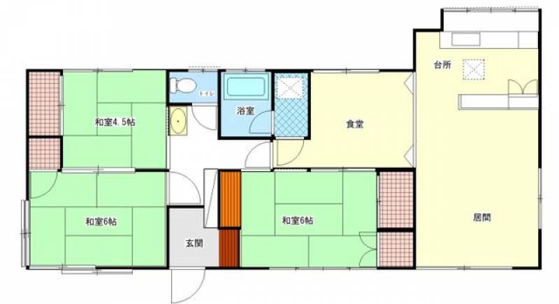 高松市飯田町 一戸建 の間取り画像