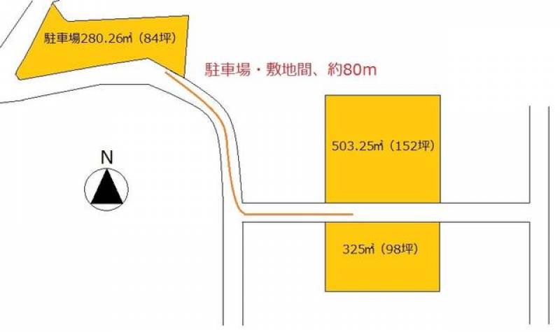 高松市屋島西町  の区画図