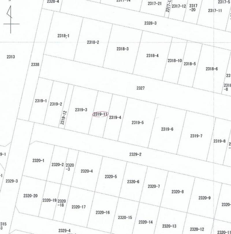 高松市屋島西町  の区画図