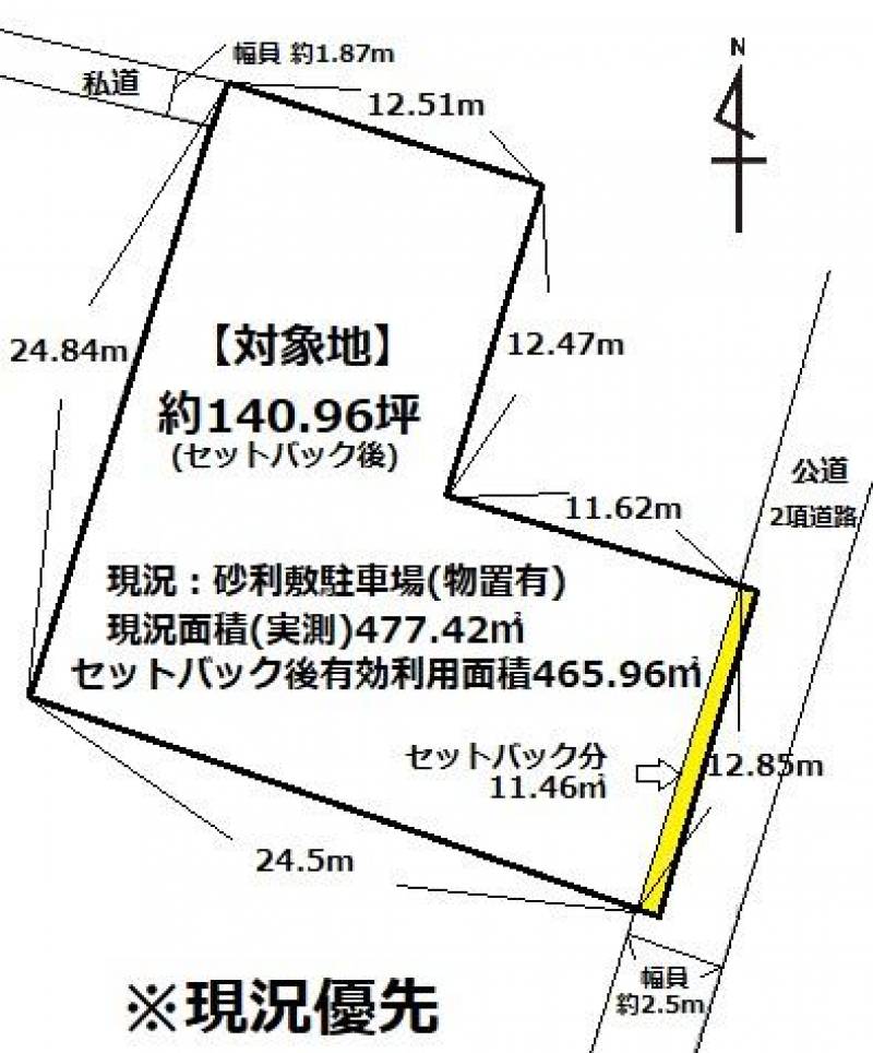 高松市太田上町  の区画図