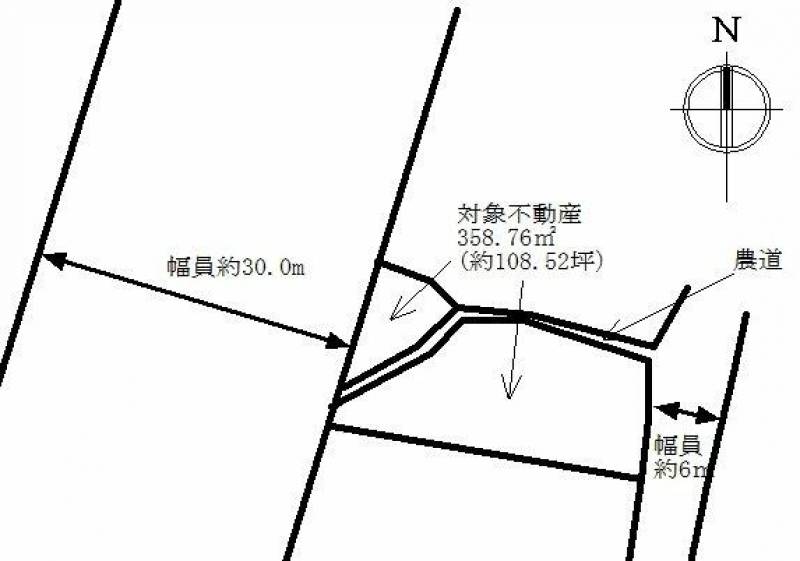 高松市田村町  の区画図