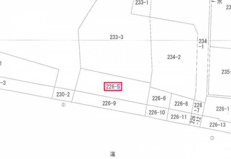 高松市田村町  の区画図