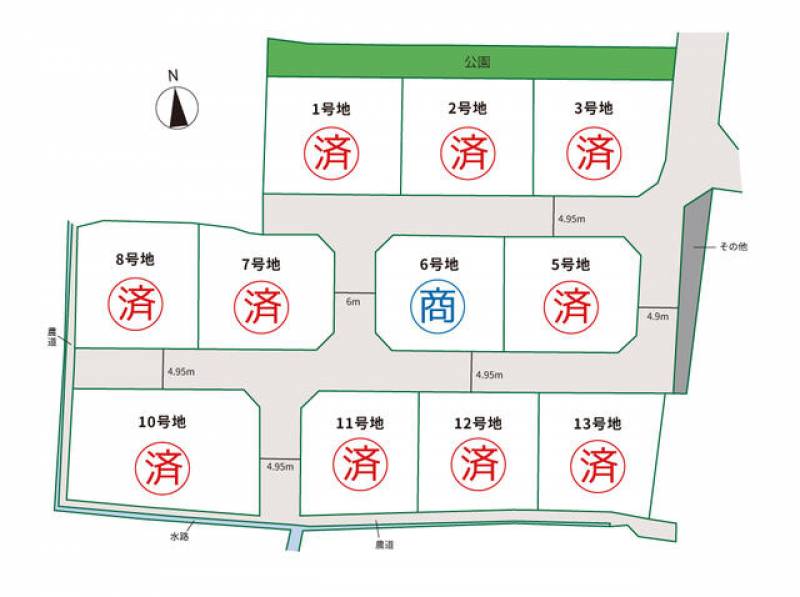 木田郡三木町氷上  の区画図