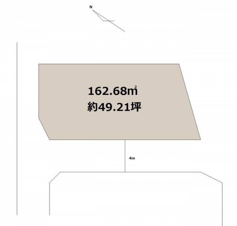 高松市上之町  の区画図