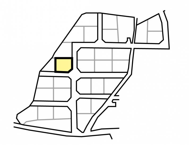 丸亀市土器町西 フェリディアガーデン丸亀土器町西10号地の区画図