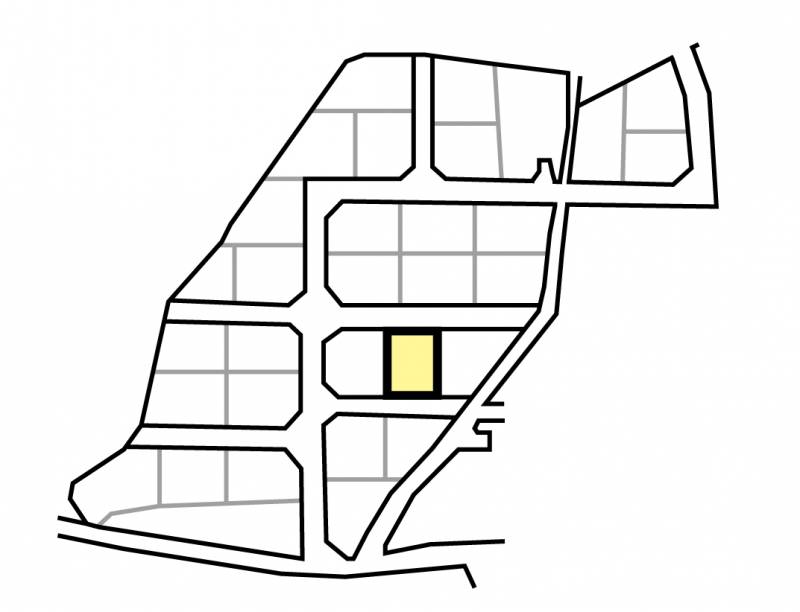 丸亀市土器町西 フェリディアガーデン丸亀土器町西22号地の区画図
