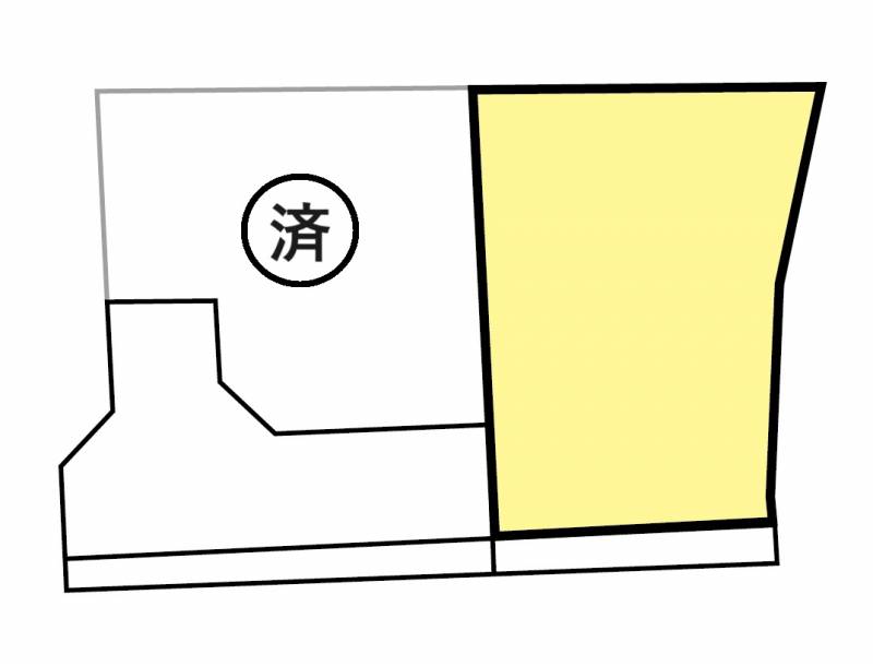 丸亀市中府町 2号地の区画図