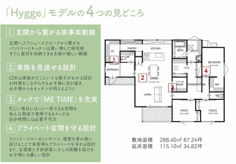 三豊市豊中町笠田竹田 一戸建 【新築】豊中町平屋モデルハウス1の間取り画像