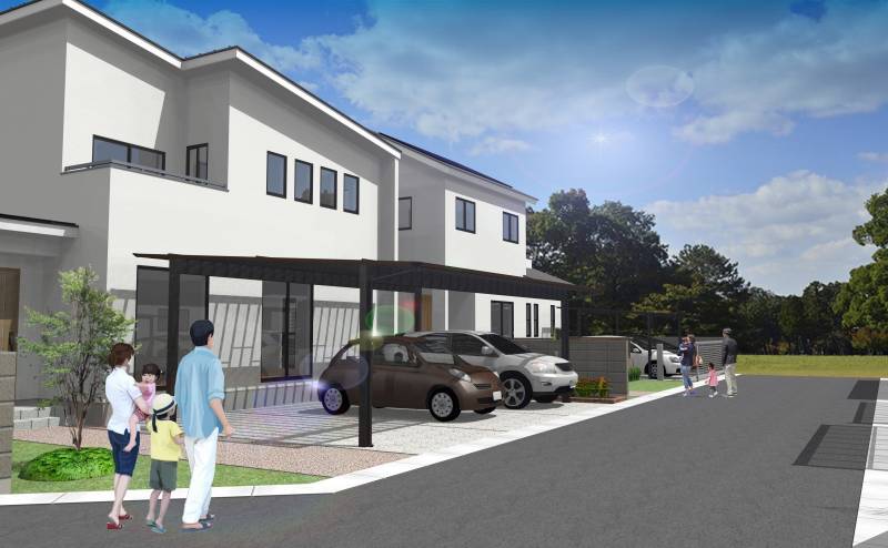 高松市香川町大野 ｸﾞﾘｰﾝﾀｳﾝ高松市香川町大野小学校北団地②号地の外観写真