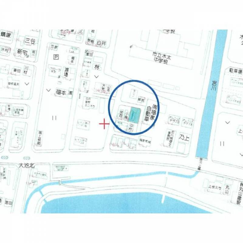 高松市木太町 売土地の区画図