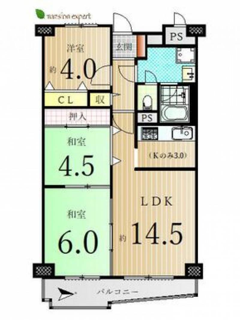 イトーピア高松 の間取り画像