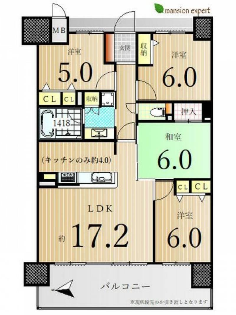 アルファステイツ高松駅前 の間取り画像