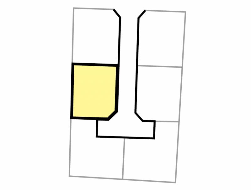 高松市木太町 2号地の区画図