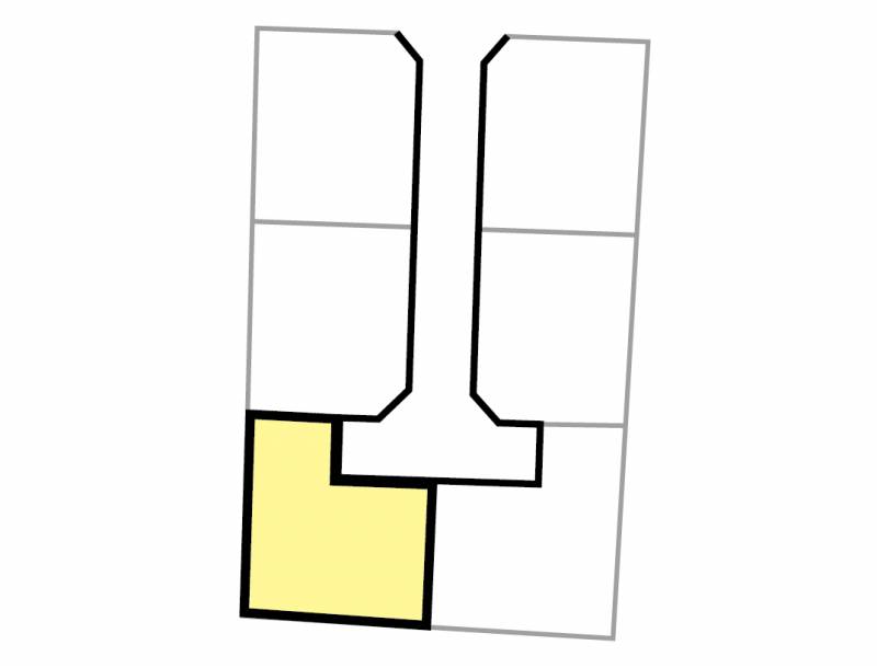 高松市木太町 3号地の区画図