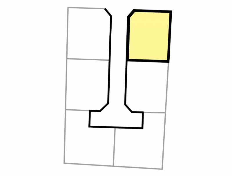 高松市木太町 4号地の区画図