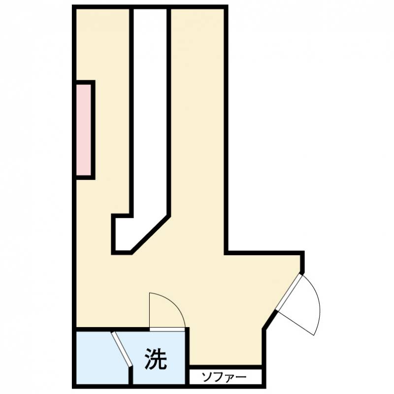 三番町店舗 ２F　の間取り画像