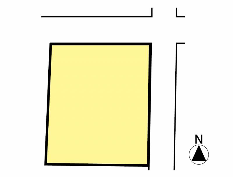 松山市道後湯之町 の区画図