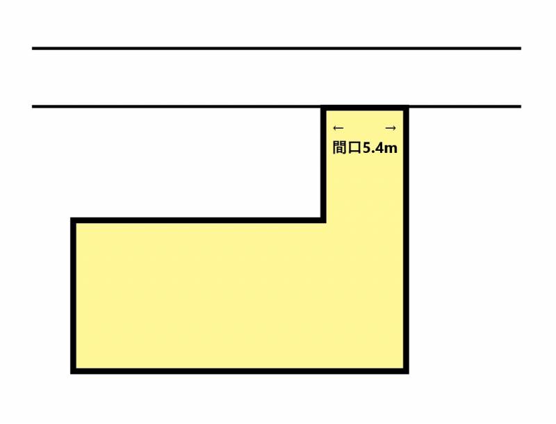 松山市余戸中 の区画図