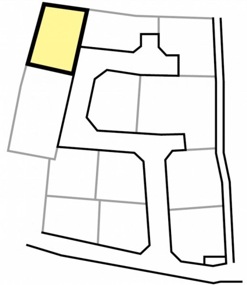 松山市石手 REGULUS道後石手3号地の区画図