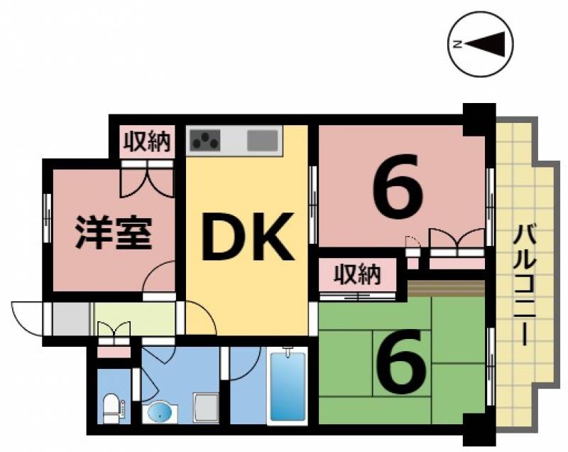 ライオンズマンション三番町 の間取り画像