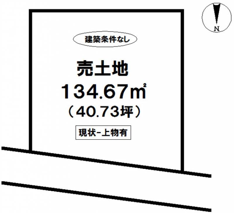 松山市北条辻  の区画図