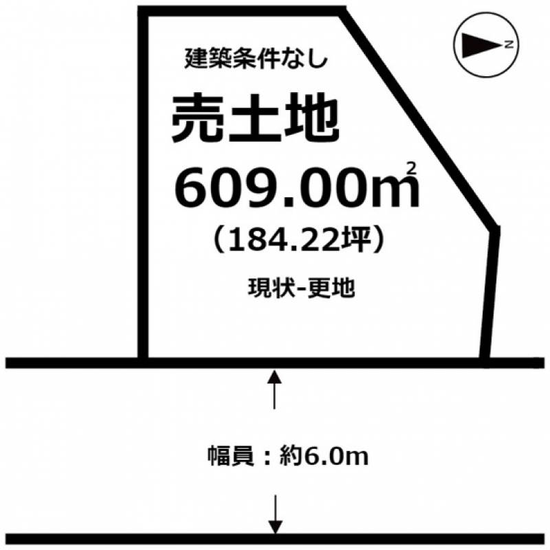 松山市祝谷東町  の区画図