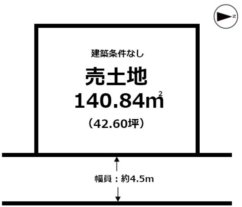 松山市中須賀  の区画図