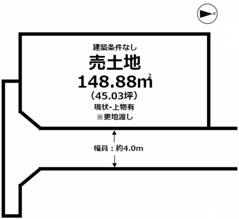 松山市安城寺町  の区画図