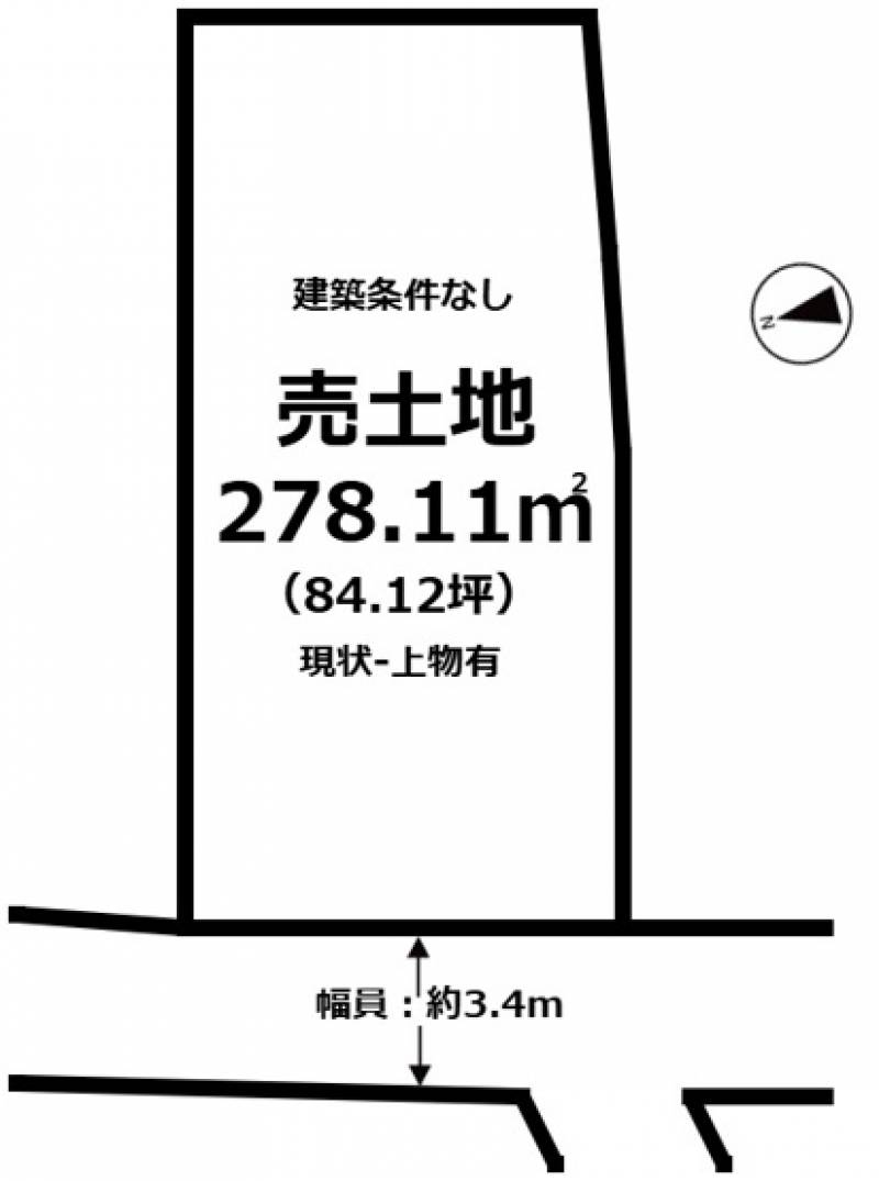 松山市神田町  の区画図