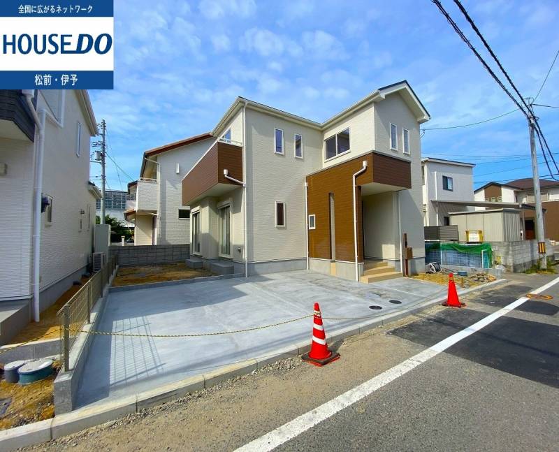 松山市市坪南 一戸建 1号棟の外観写真